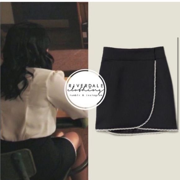 Sandro Vicky Embellished Wrap Mini Skirt 3/L NWT - Picture 3 of 7